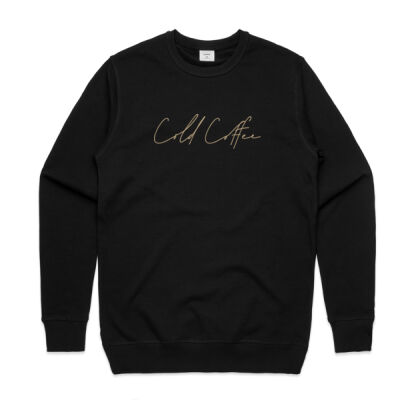 Men's Sweatshirt | Script | Light Brown Thumbnail