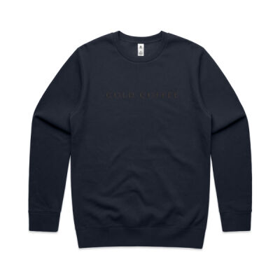 Men's Crew Jumper | CAPS | Black Thumbnail