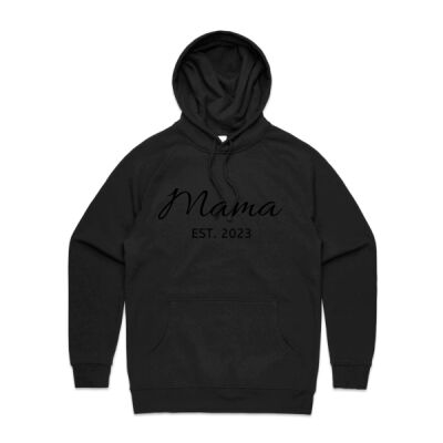 PERSONALISED HOODIE | MAMA - Black Text Thumbnail