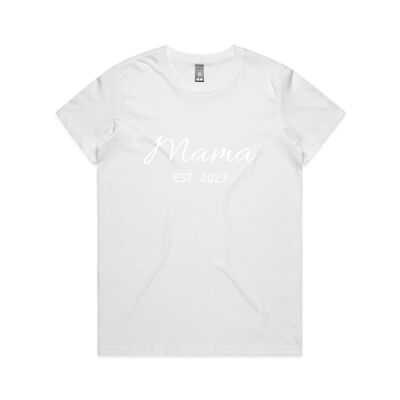 PERSONALISED TEE | MAMA - Black Text 2 Thumbnail